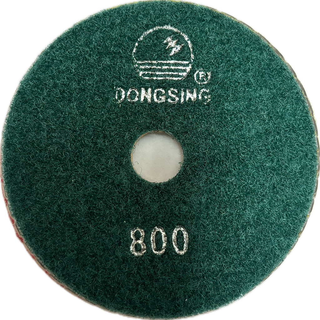 4" WCA-D Granite & Glass Polishing Pad 800