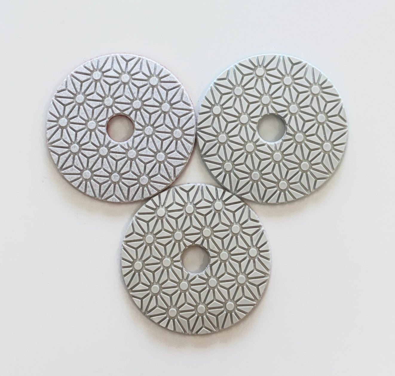 4" WCA Polish Pads Assorted Pack 123-BRB