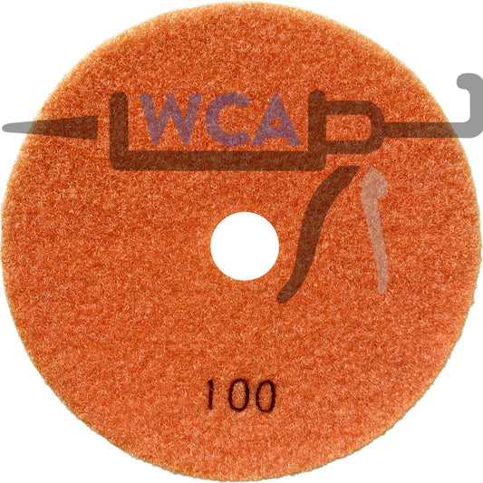 6" WCA Polishing Pad 100