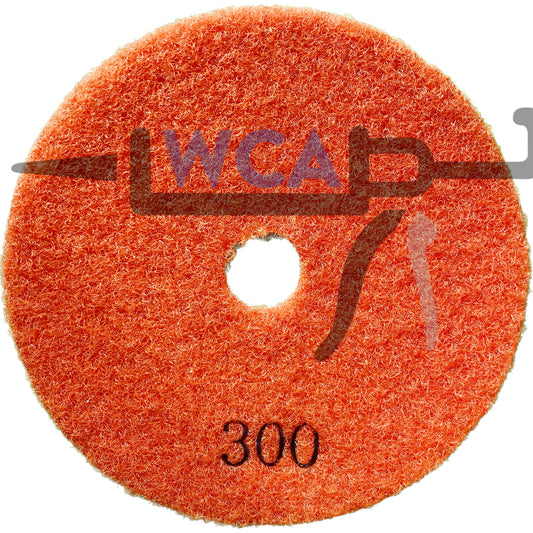 4" WCA Polishing Pads 300