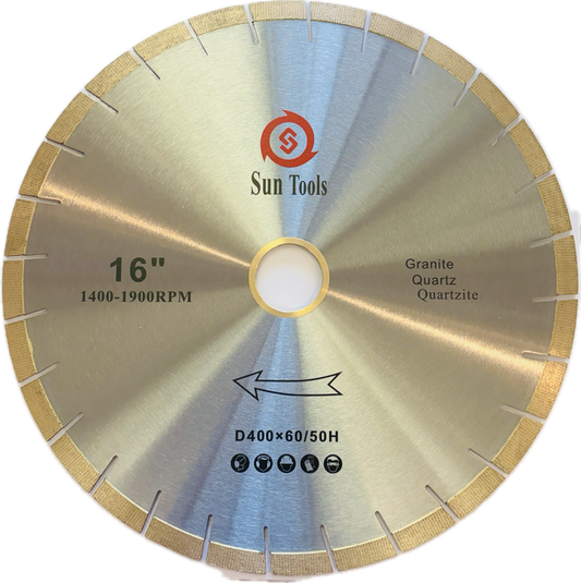 Precision 16" Granite/Quartz/Quartzite Blade