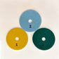 4" WCA Polish Pads Assorted Pack 123