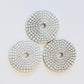 4" WCA Polish Pads Assorted Pack 123