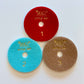 4" WCA Polish Pads Assorted Pack 123-G