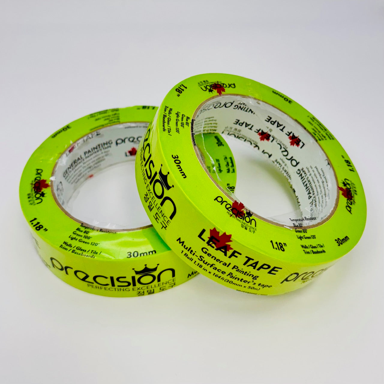 WHOLE SALE - Precision Leaf Tape General Construction All-Purpose Masking Tape 30mm 72 unit (2 Box)
