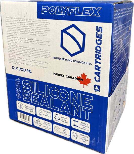 PF SPR - 100% Silicone Sealant Carton 12pcs WHITE