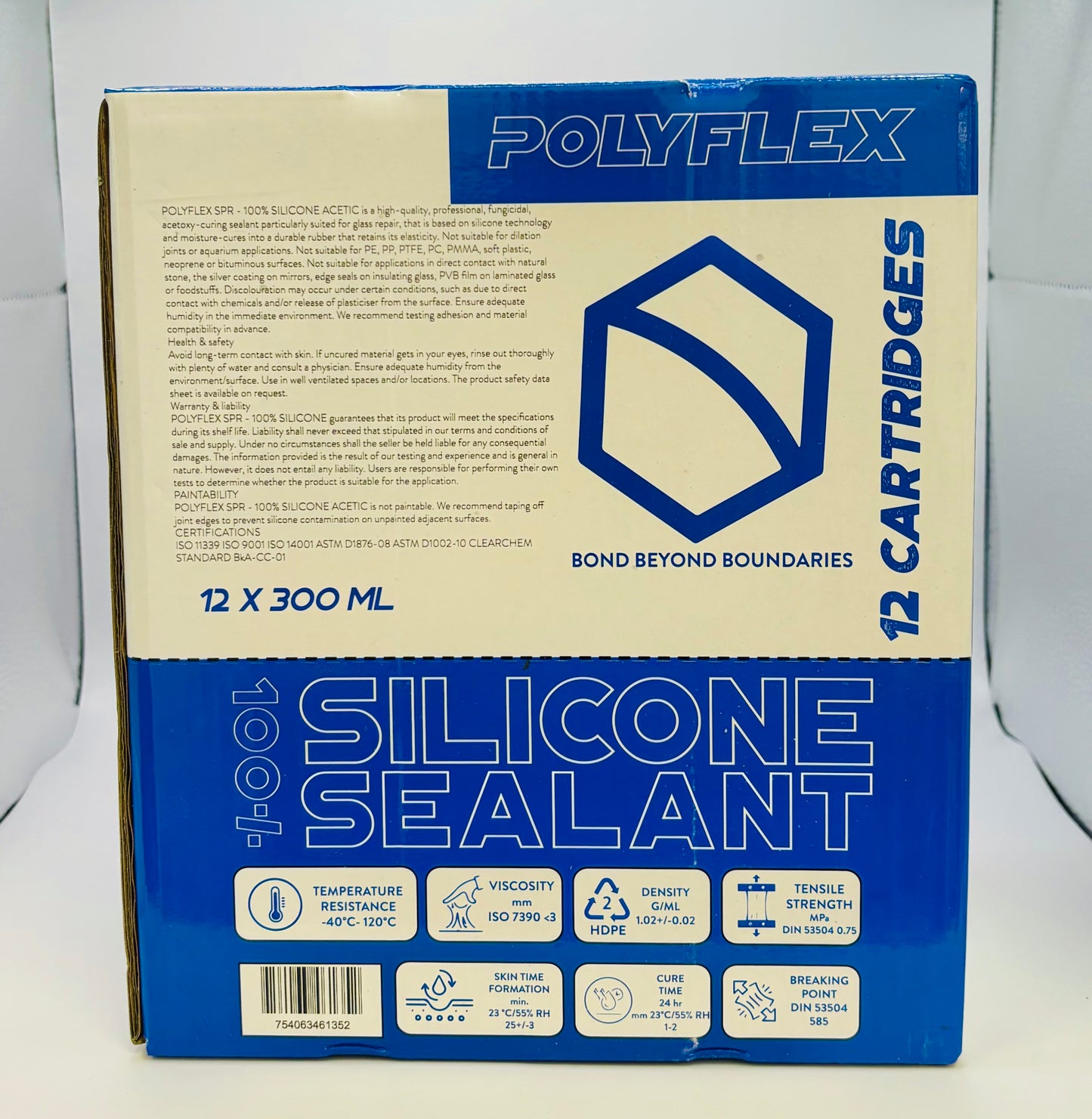 PF SPR - 100% Silicone Sealant Carton 12pcs